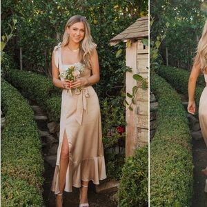 Show me your mumu Bridesmaid Dress - Claire MIDI Dress